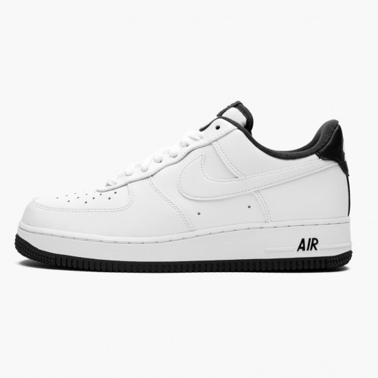 1:1 Nike Women's/Men's Air Force 1 07 White Black CD0884 100