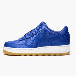 1:1 Nike Women's/Men's Air Force 1 Low CLOT Blue Silk CJ5290 400