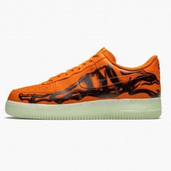 1:1 Nike Women's/Men's Air Force 1 Low Orange Skeleton CU8067 800