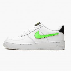 1:1 Nike Women's/Men's Air Force 1 Low Removable Swoosh White Green Strike AR7446 100