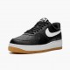 Sale Cheap Nike Women's/Men's Air Force 1 07 Black White Gum CI0057 002