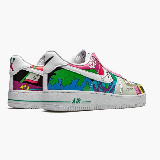 Replica Nike Women's/Men's Air Force 1 Flyleather Ruohan Wang CZ3990 900