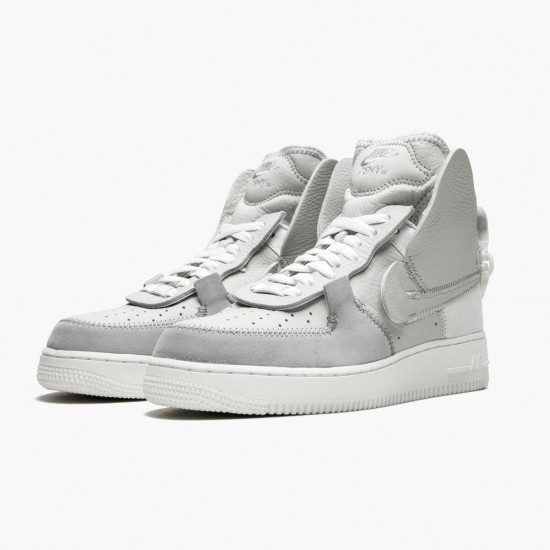 Top Quality Nike Men's Air Force 1 High PSNY Grey AO9292 001