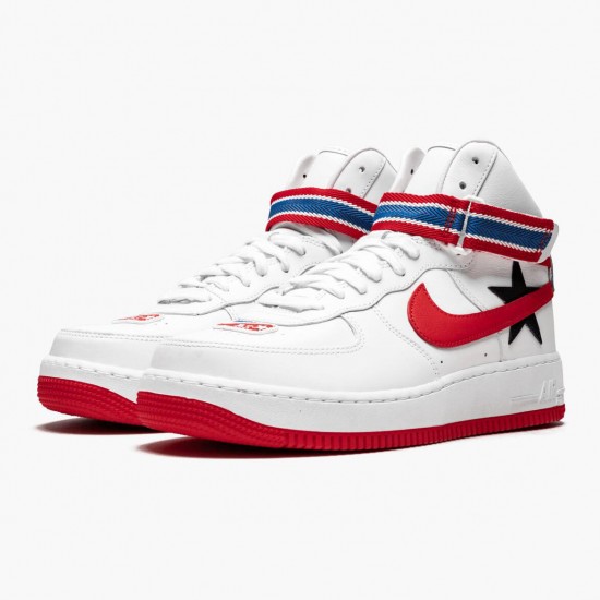 Repsneakers Nike Women's/Men's Air Force 1 High Riccardo Tisci Victorious Minotaurs White AQ3366 100