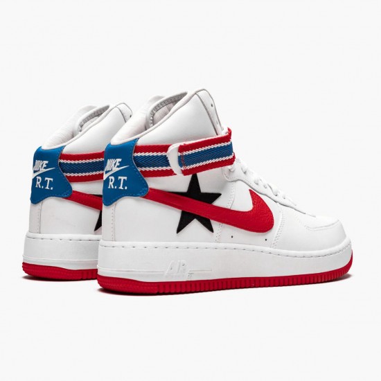 Repsneakers Nike Women's/Men's Air Force 1 High Riccardo Tisci Victorious Minotaurs White AQ3366 100