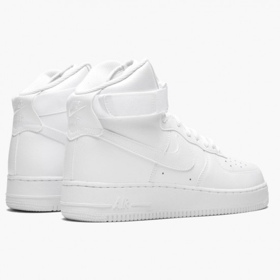 Repsshoes Nike Women's/Men's Air Force 1 High White 315121 115