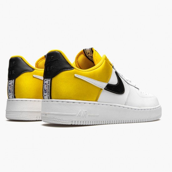 Sale Cheap Nike Women's/Men's Air Force 1 Low Amarillo Satin BQ4420 700