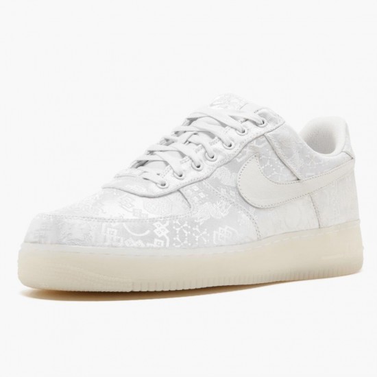 Top Version Nike Women's/Men's Air Force 1 Low CLOT 1WORLD AO9286 100