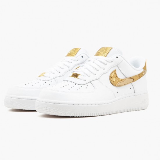 Repsneakers Nike Women's/Men's Air Force 1 Low CR7 Golden Patchwork AQ0666 100