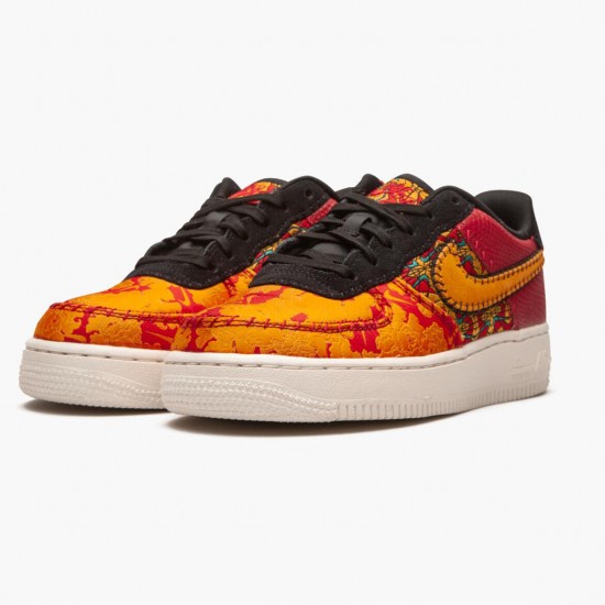 Sale Cheap Nike Women's/Men's Air Force 1 Low Chinese New Year 2019 AV5167 600