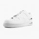 Repsshoes Nike Women's/Men's Air Force 1 Low Double Air Low White Black CJ1379 100