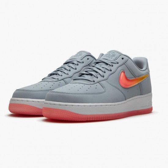 Best Quality Nike Men's Air Force 1 Low Jelly Jewel Obsidian Mist AT4143 400