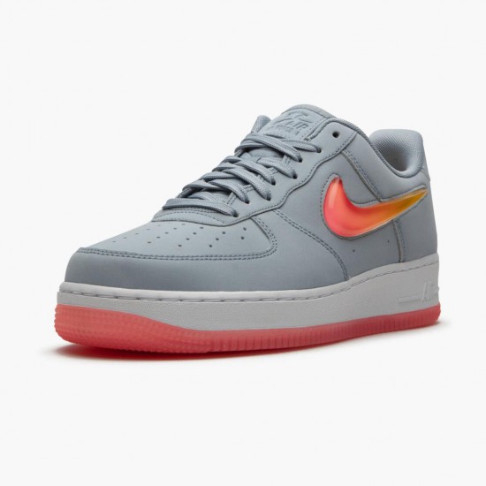 Best Quality Nike Men's Air Force 1 Low Jelly Jewel Obsidian Mist AT4143 400