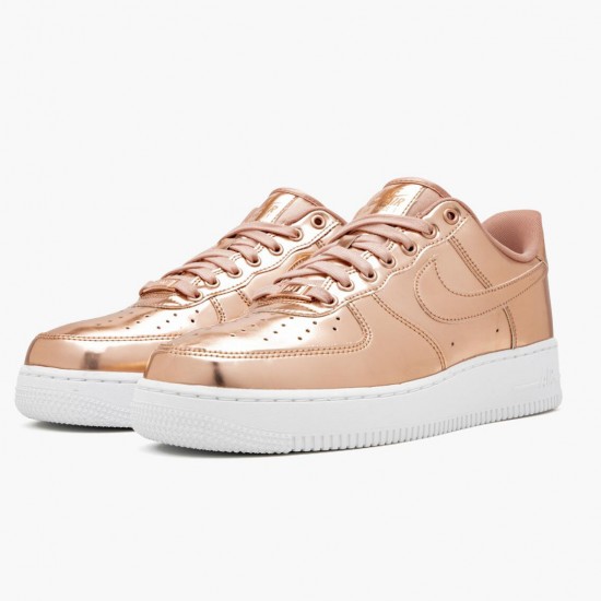 Sneakerreps Nike Women's/Men's Air Force 1 Low Metallic Bronze CQ6566 900