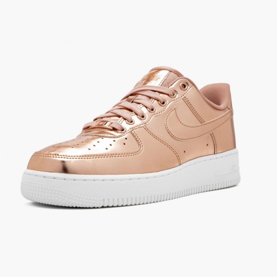 Sneakerreps Nike Women's/Men's Air Force 1 Low Metallic Bronze CQ6566 900