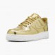 Replica Nike Women's/Men's Air Force 1 Low Metallic Gold CQ6566 700