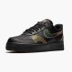 Repsshoes Nike Women's/Men's Air Force 1 Low Misplaced Swooshes Black Multi CK7214 001