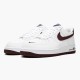 Repsshoes Nike Women's/Men's Air Force 1 Low Obsidian White University Red CJ8731 100