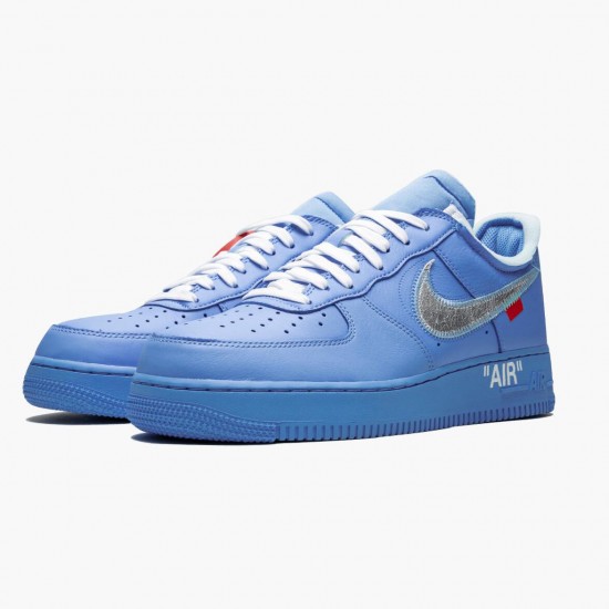 Top Quality Nike Women's/Men's Air Force 1 Low Off White MCA University Blue CI1173 400