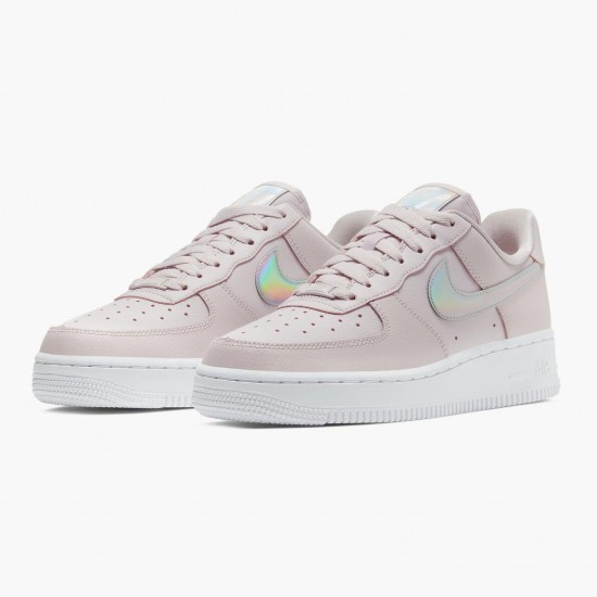 Replica Nike Women's Air Force 1 Low Pink Iridescent CJ1646 600