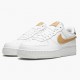 Nike Women's/Men's Air Force 1 Low Removable Swoosh Pack White Vachetta Tan CT2253 100