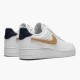 Nike Women's/Men's Air Force 1 Low Removable Swoosh Pack White Vachetta Tan CT2253 100