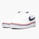 Replica Nike Women's/Men's Air Force 1 Low Ribbon White Blue CJ1377 100