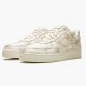 Top Quality Nike Women's/Men's Air Force 1 Low Satin Floral Pale Ivory AT4144 100