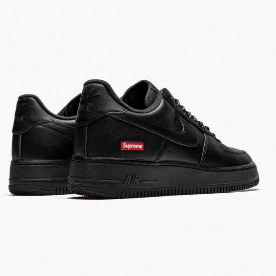 Reps Nike Men's Air Force 1 Low Supreme Black CU9225 001