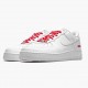 Repsshoes Nike Women's/Men's Air Force 1 Low Supreme White CU9225 100