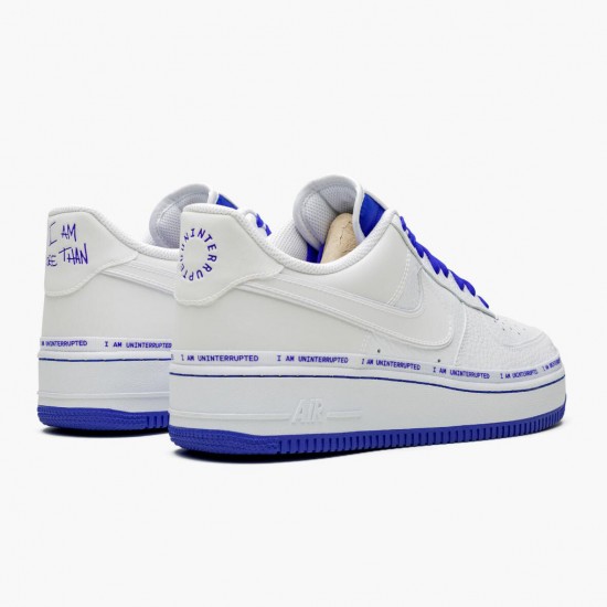 Sneakerreps Nike Women's/Men's Air Force 1 Low Uninterrupted More Than an Athlete CQ0494 100