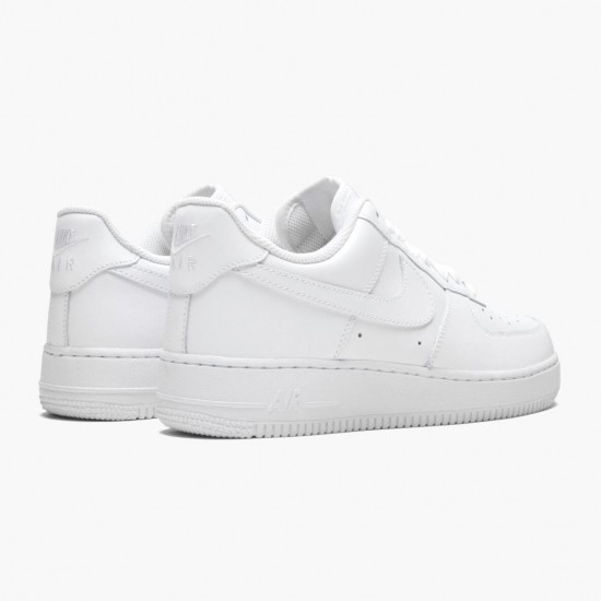 Top Version Nike Women's/Men's Air Force 1 Low White 07 315122 111