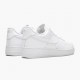 Top Version Nike Women's/Men's Air Force 1 Low White 07 315122 111