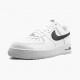 Repsneakers Nike Women's/Men's Air Force 1 Low White Black CJ0952 100