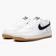 Sale Cheap Nike Women's/Men's Air Force 1 Low White Obsidian CI1759 100