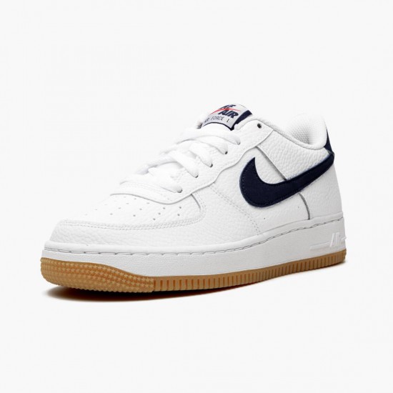 Sale Cheap Nike Women's/Men's Air Force 1 Low White Obsidian CI1759 100