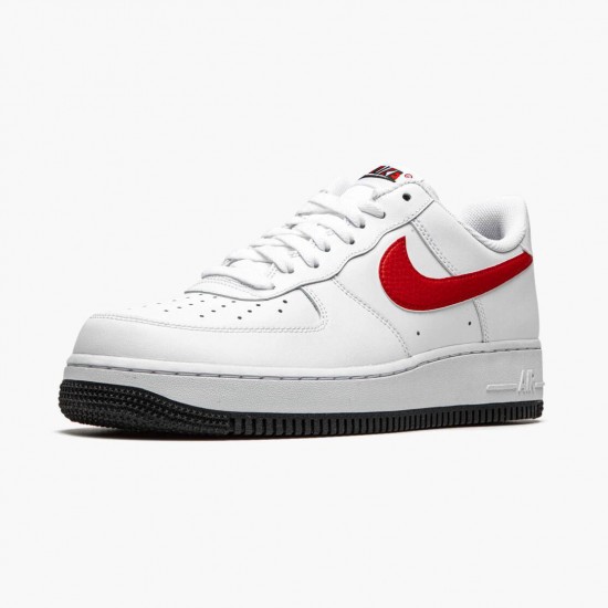 Top Quality Nike Women's/Men's Air Force 1 Low White Red Blue CT2816 100