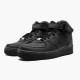 Repsshoes Nike Women's/Men's Air Force 1 Mid Black 2014 314195 004