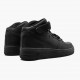 Repsshoes Nike Women's/Men's Air Force 1 Mid Black 2014 314195 004