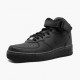 Repsshoes Nike Women's/Men's Air Force 1 Mid Black 2014 314195 004