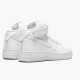 1:1 Nike Women's/Men's Air Force 1 Mid White 2014 314195 113