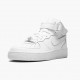 1:1 Nike Women's/Men's Air Force 1 Mid White 2014 314195 113