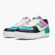 Sale Cheap Nike Women's Air Force 1 Shadow Barely Volt Oracle Aqua CK3172 001