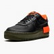 Best Quality Nike Women's Air Force 1 Shadow Black Hyper Crimson Cargo Khaki CQ3317 001