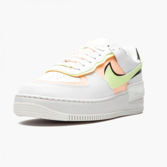 FashionReps Nike Women's Air Force 1 Shadow Summit White Barely Volt Crimson Tint CI0919 107