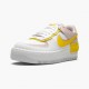 Reps Nike Women's Air Force 1 Shadow White Barely Rose Speed Yellow CJ1641 102