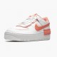 Replica Nike Women's/Men's Air Force 1 Shadow White Coral Pink CJ1641 101