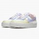 Repsshoes Nike Women's Air Force 1 Shadow White Glacier Blue Ghost CI0919 106