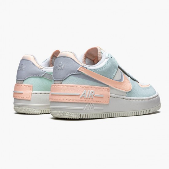 Best Quality Wmns Air Force 1 Shadow Barely Green Crimson Tint CU8591 104