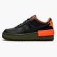 Best Quality Nike Women's Air Force 1 Shadow Black Hyper Crimson Cargo Khaki CQ3317 001